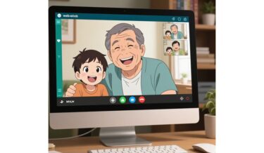 オンラインで孫とつながる方法｜ダンディな60代男性の新しい楽しみ方