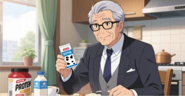 プロテインは高齢男性にも効果あり？正しい摂取方法